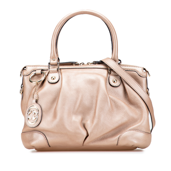 Pre-Loved Gucci Calfskin Sukey Satchel - Picture 1 of 10